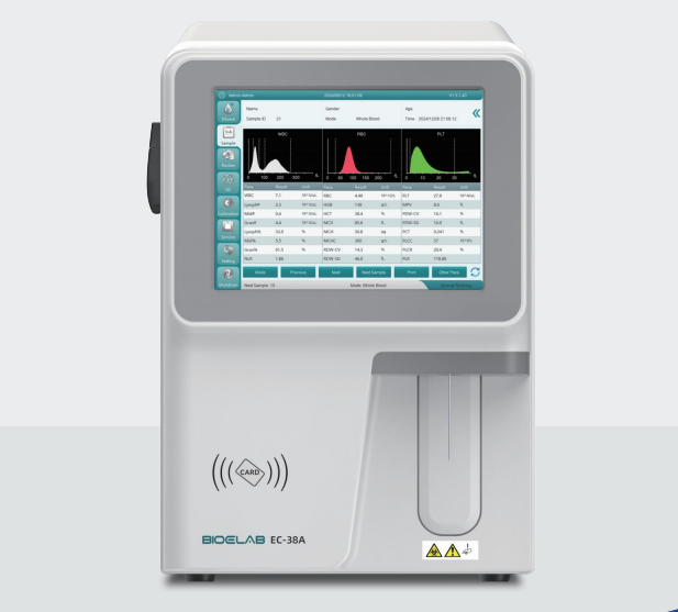 Hematology Analyzer 3 part BIOELAB EC 38A