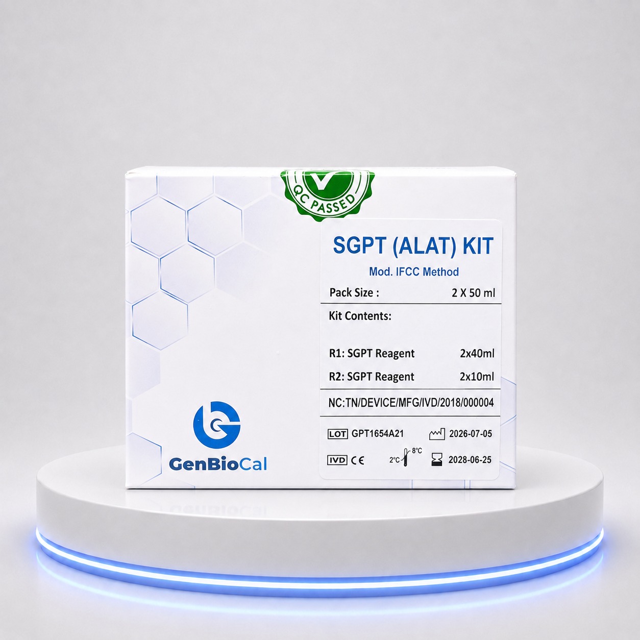SGPT /  ALT 100 ml, Genbiocal