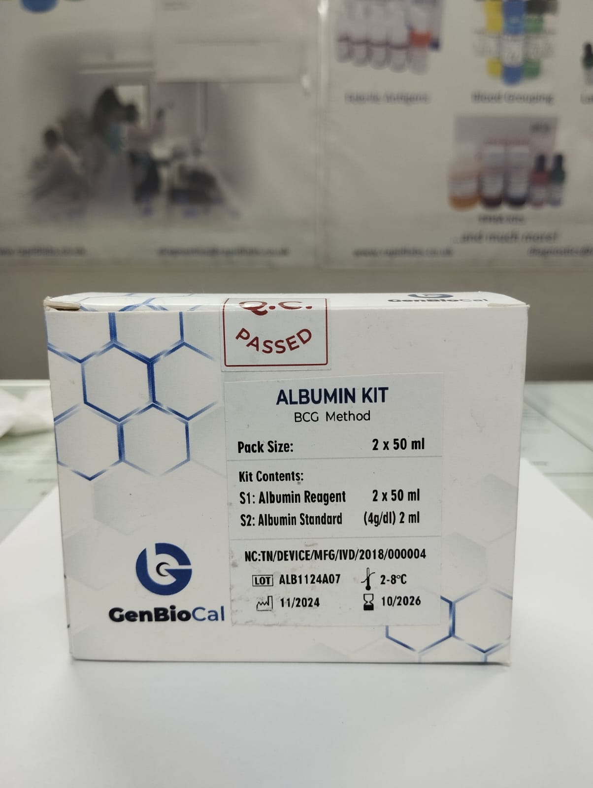 Albumin 100 ml Genbiocal