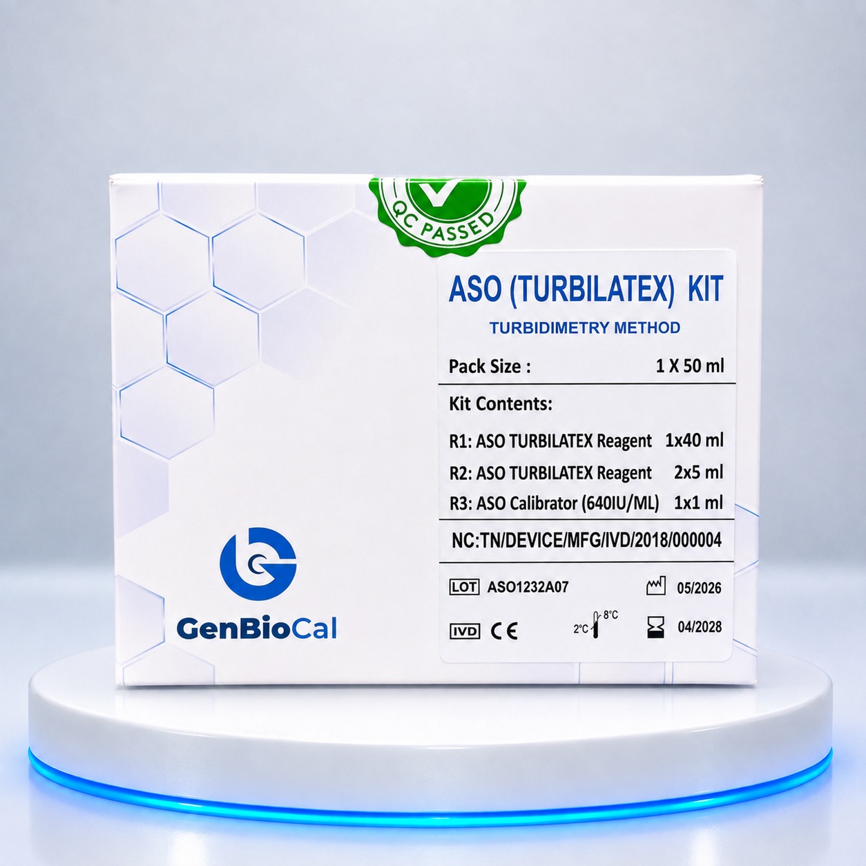 ASO Turbilatex 50 ml kit Genbiocal