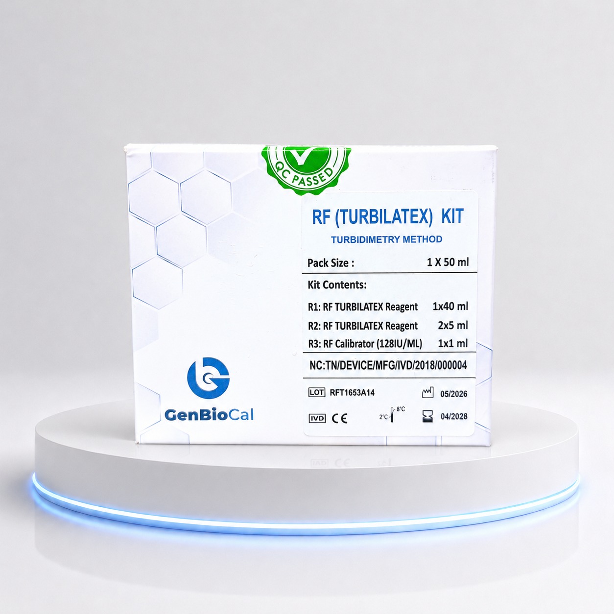 RA/RF Turbilatex 50 ml kit Genbiocal