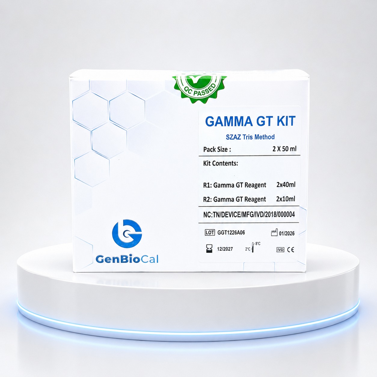 Gamma GT 100 ml Kit Genbiocal
