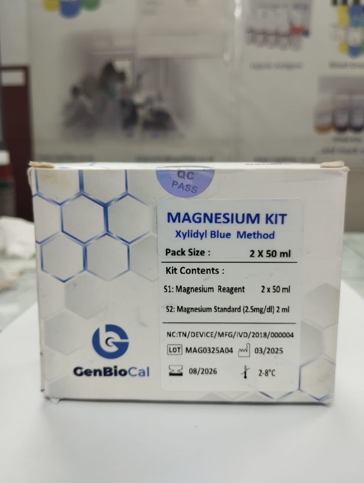 Magnesium 100 ml kit Genbiocal