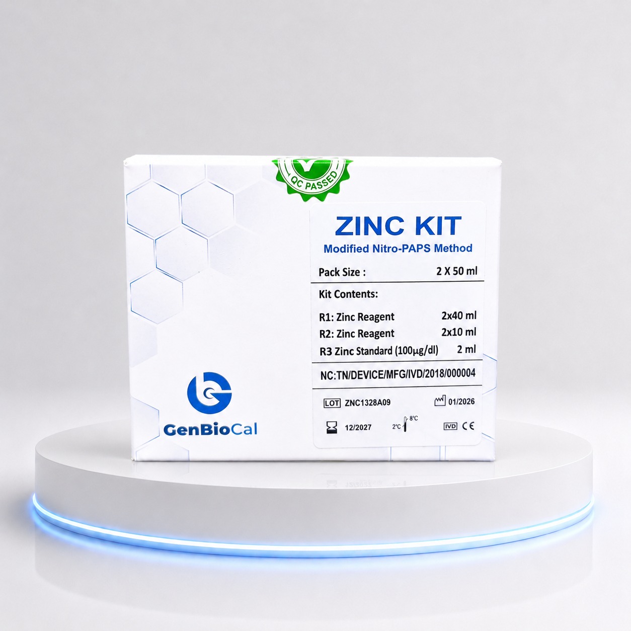Zinc 100 ml kit Genbiocal